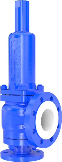 Critical Service pressure relief valve from LESER